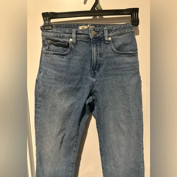 Madewell The Curvy '90s Straight Leg Jeans Size 25P - Picture 4 of 8